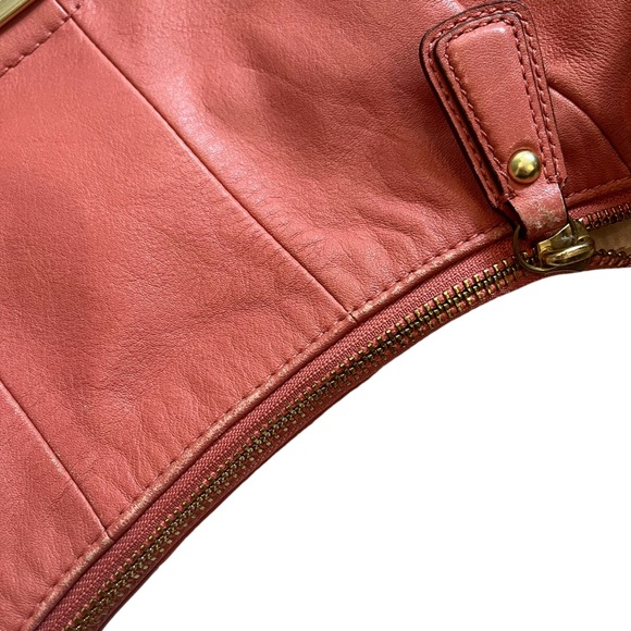 Coach 16808 Kristen Hobo Convertible Purse in Peony Pink - Picture 12 of 16